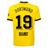 Maillot de Supporter Borussia Dortmund Brandt 19 Domicile 2023-24 Pour Homme